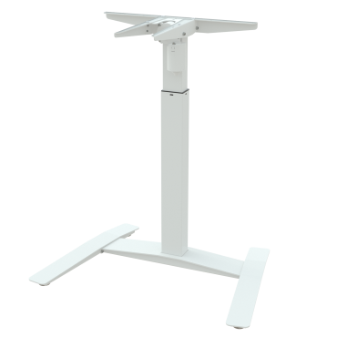 Elstativ 501-9 höj och sänkbart bord stativ i vit