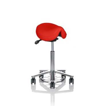 Dynamic 1 OP - sadelstol med fotreglage för höjdjustering